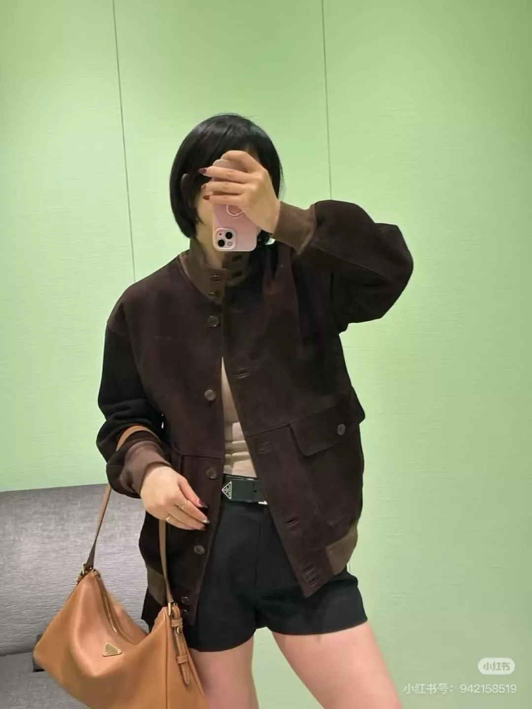 프라다 빈티지 호보 쉐입 호보백 상세 이미지 28