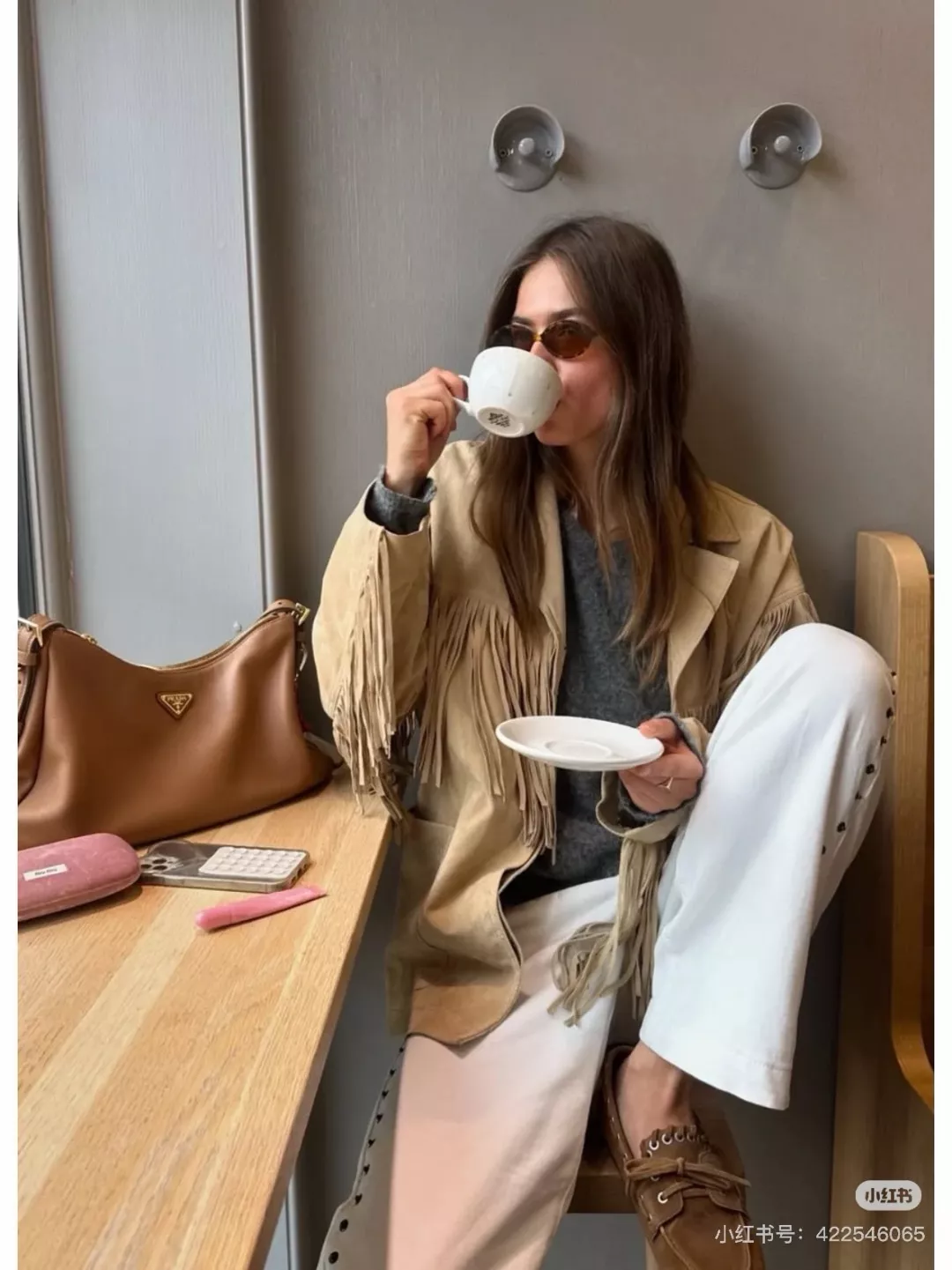 프라다 빈티지 호보 쉐입 호보백 상세 이미지 32