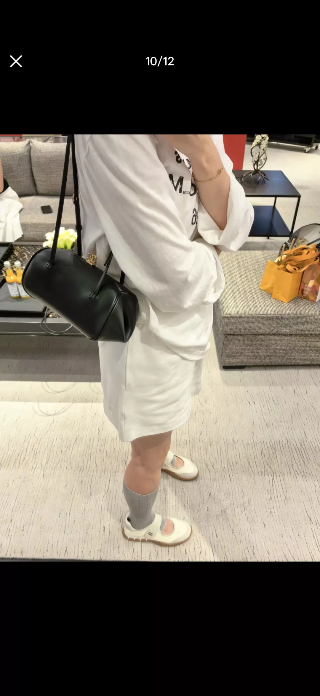 샤넬 퀼팅 카프스킨 체인 배럴백 상세 이미지 19
