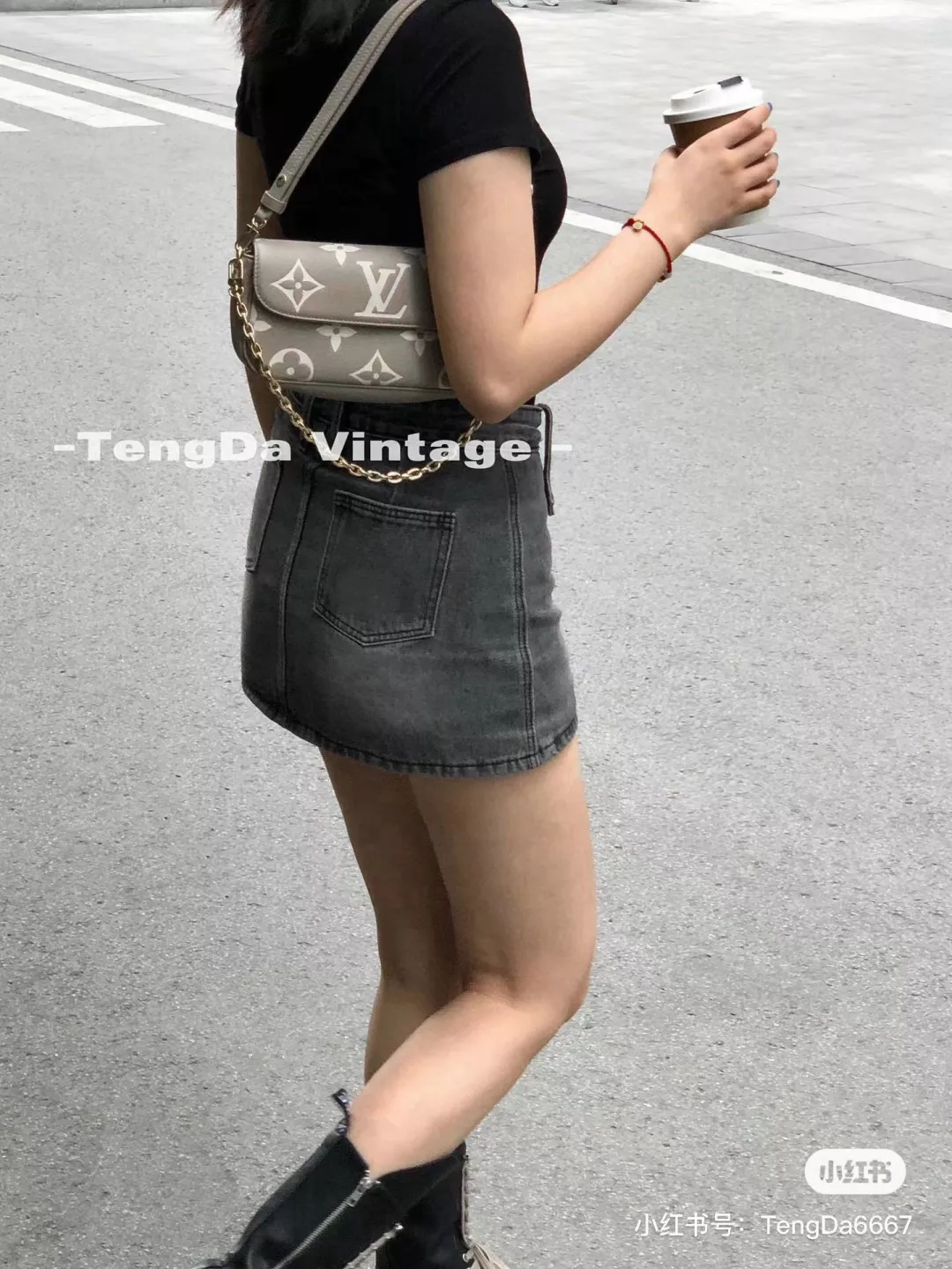 루이비통 체인 스트랩 플랩 바게트백 상세 이미지 11