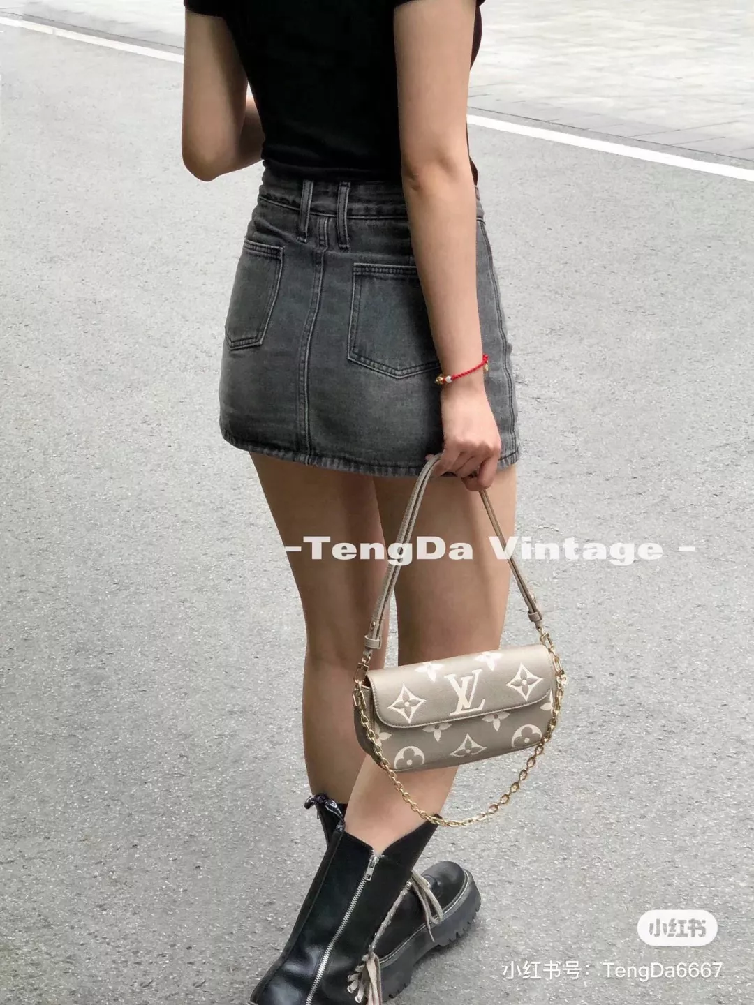 루이비통 체인 스트랩 플랩 바게트백 상세 이미지 12