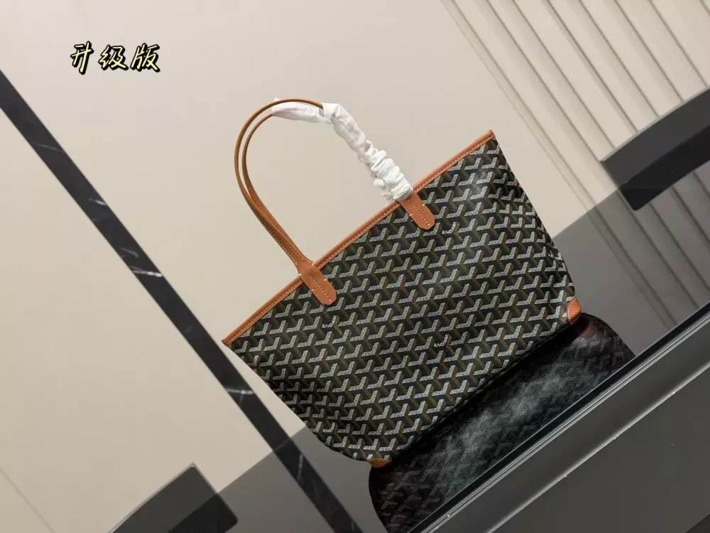 고야드 아르투아 지퍼 쇼퍼백