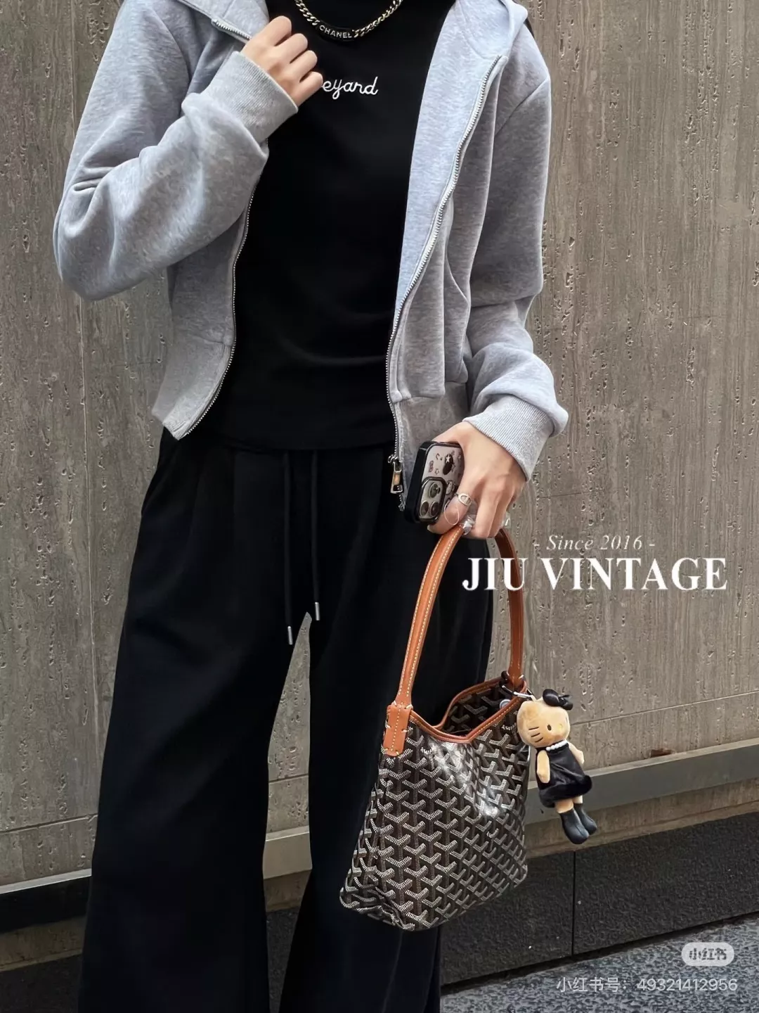 고야드 미니 패턴 호보 숄더백 상세 이미지 25
