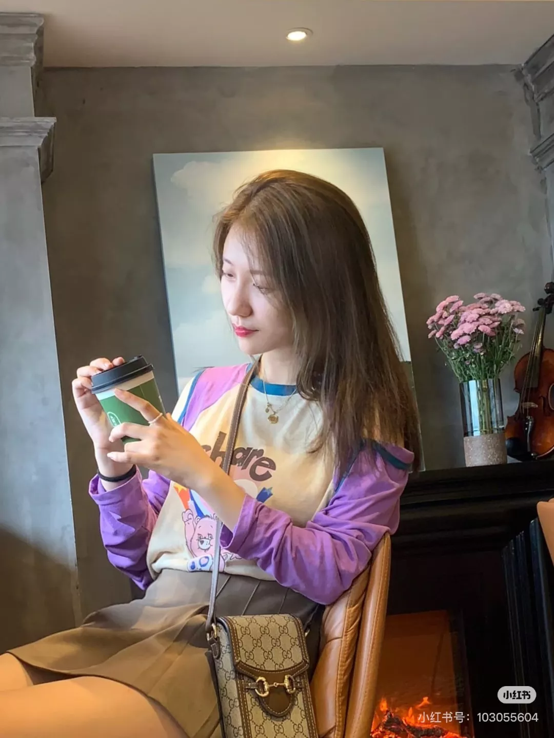 구찌 홀스빗 직사각 휴대폰백 상세 이미지 18