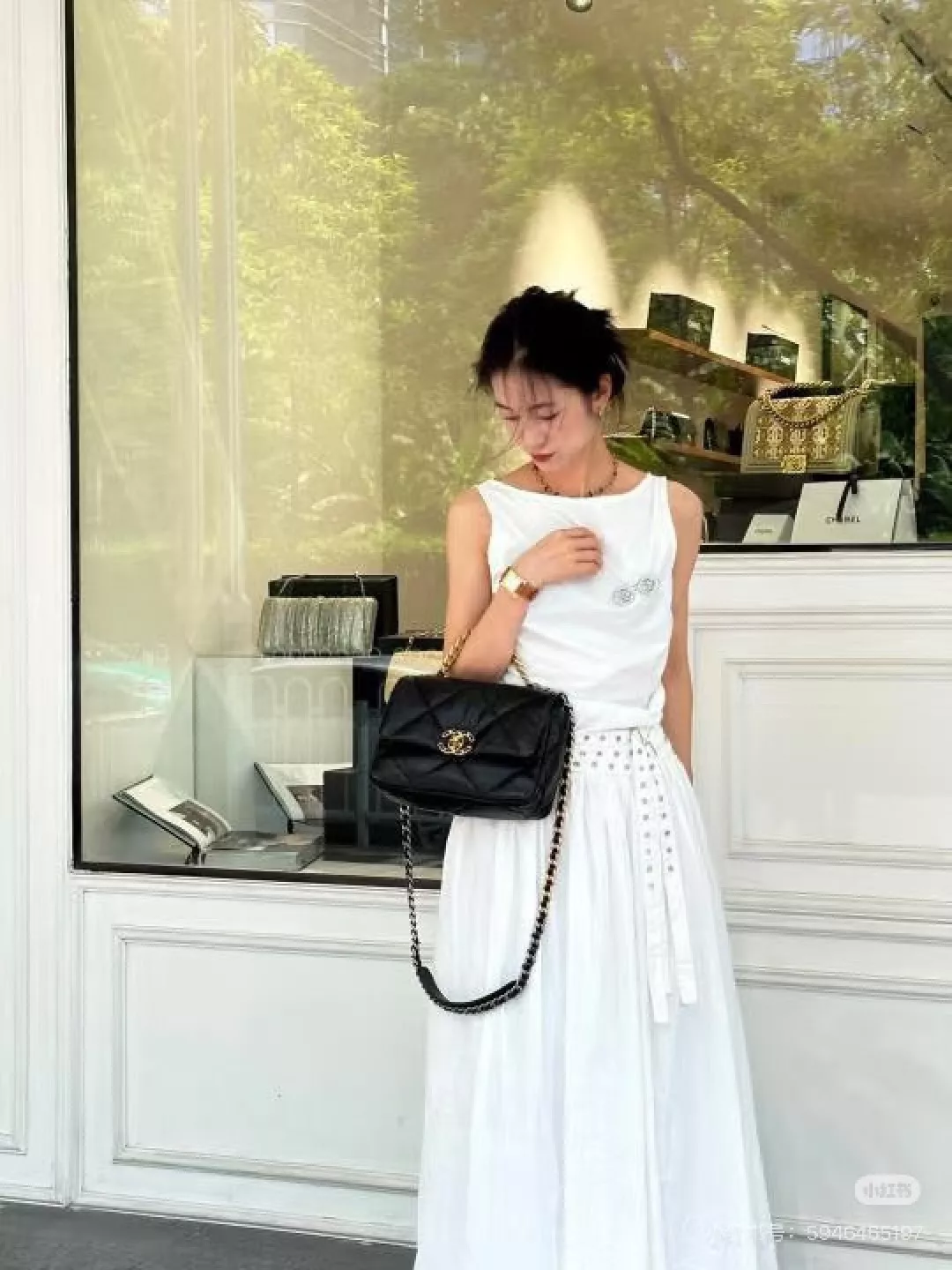 샤넬 퀼팅 체인 플랩 숄더백 상세 이미지 17