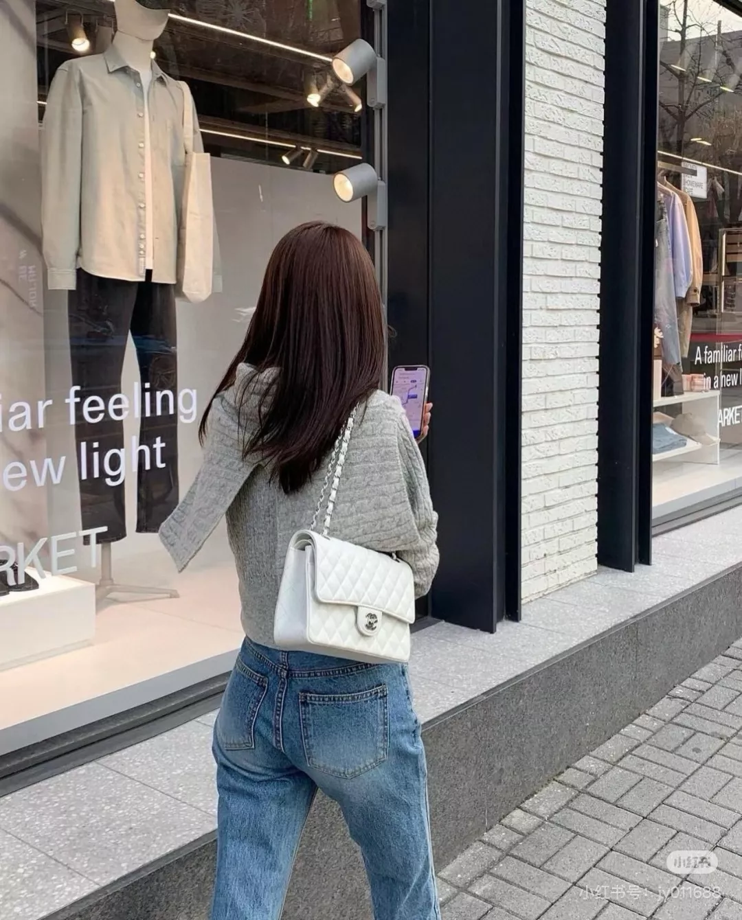 샤넬 캐비어 퀼팅 체인 숄더백 상세 이미지 52