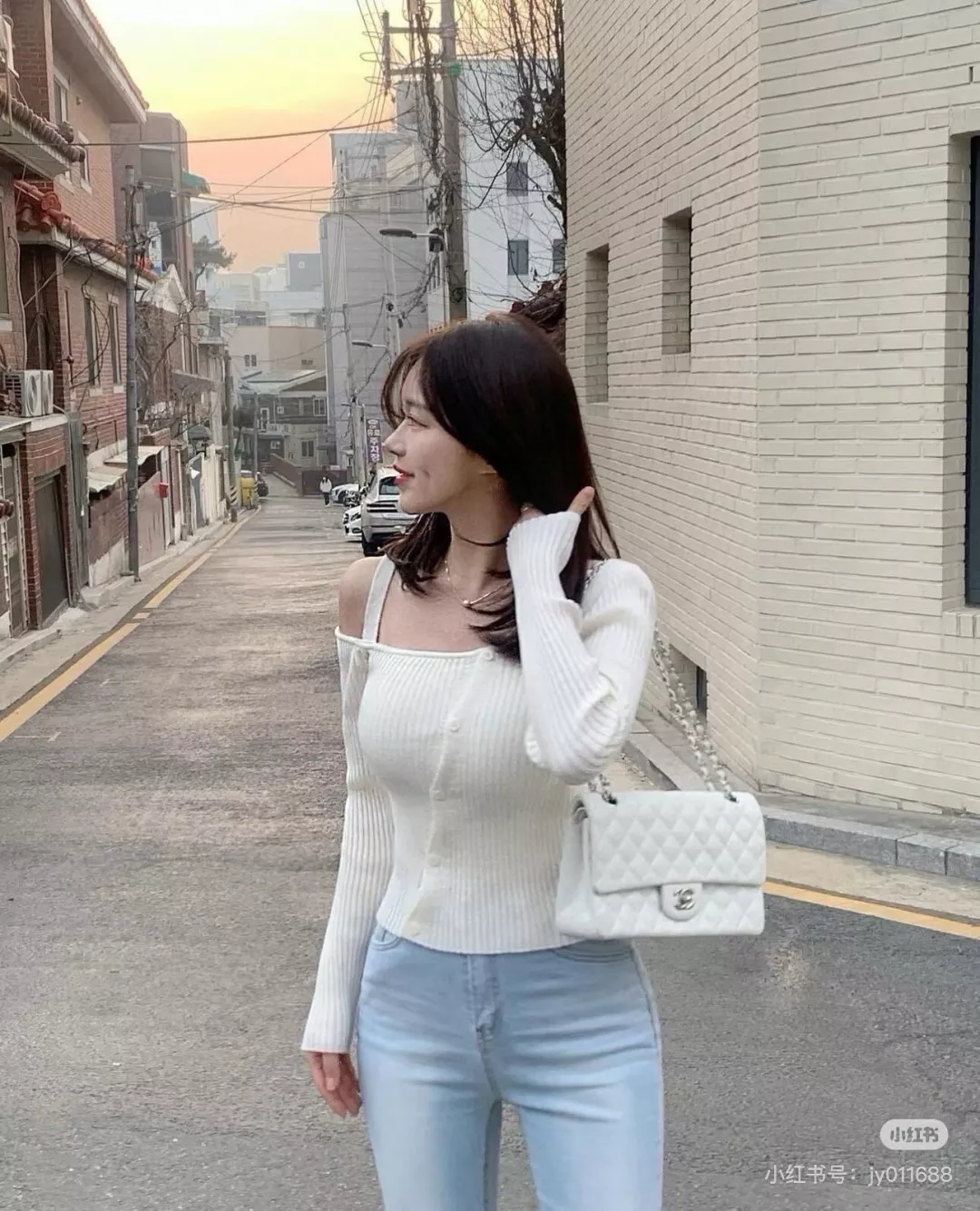 샤넬 캐비어 퀼팅 체인 숄더백 상세 이미지 53