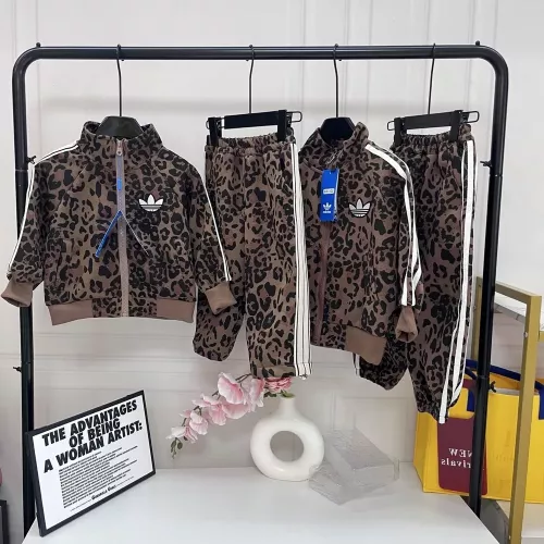 아디다스 레오파드 집업 재킷 트레이닝 상하의 세트