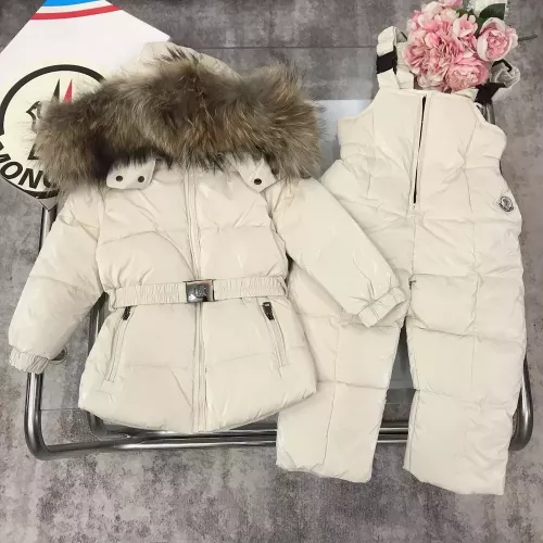 몽클레어 거위털 후드 패딩 아동용 상하의 세트