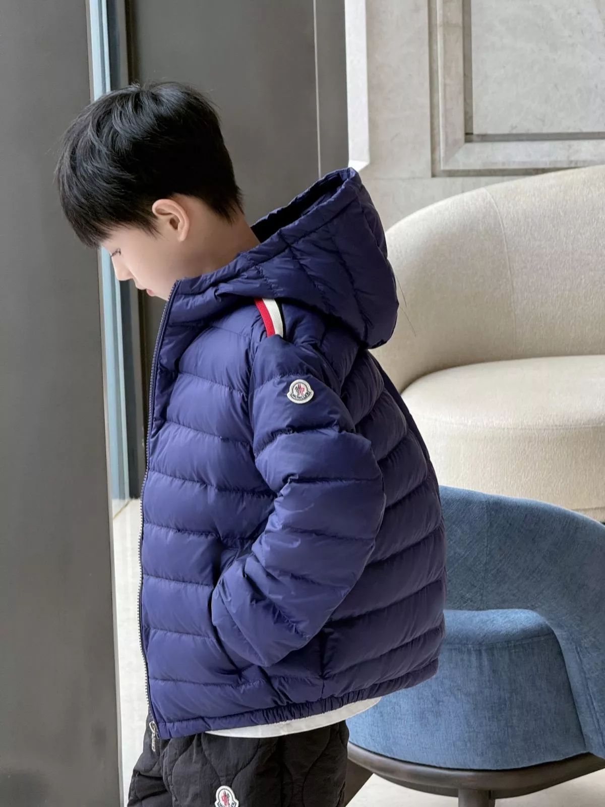 몽클레어 구스다운 아동용 쇼트 패딩 상세 이미지 23