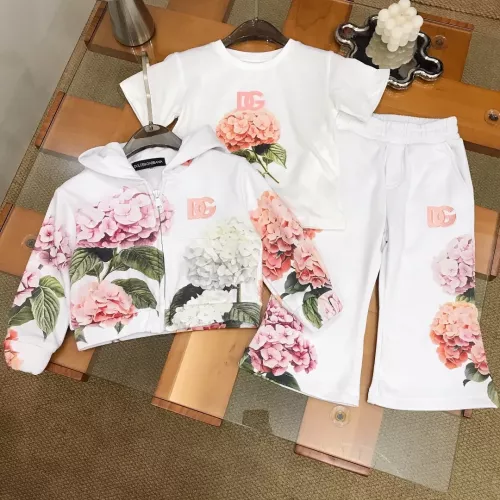 돌체앤가바나 플라워 프린트 아동용 쓰리피스