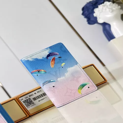 루이비통 빈티지 모노그램 가죽 포켓 카드 지갑