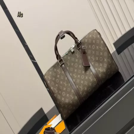 루이비통 모노그램 데님 더블 핸들 보스턴백
