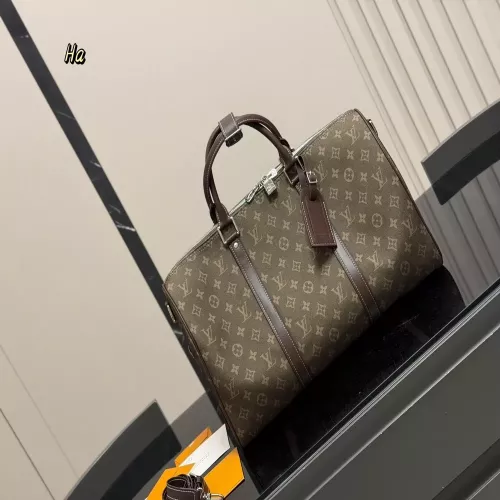 루이비통 모노그램 데님 더블 핸들 보스턴백