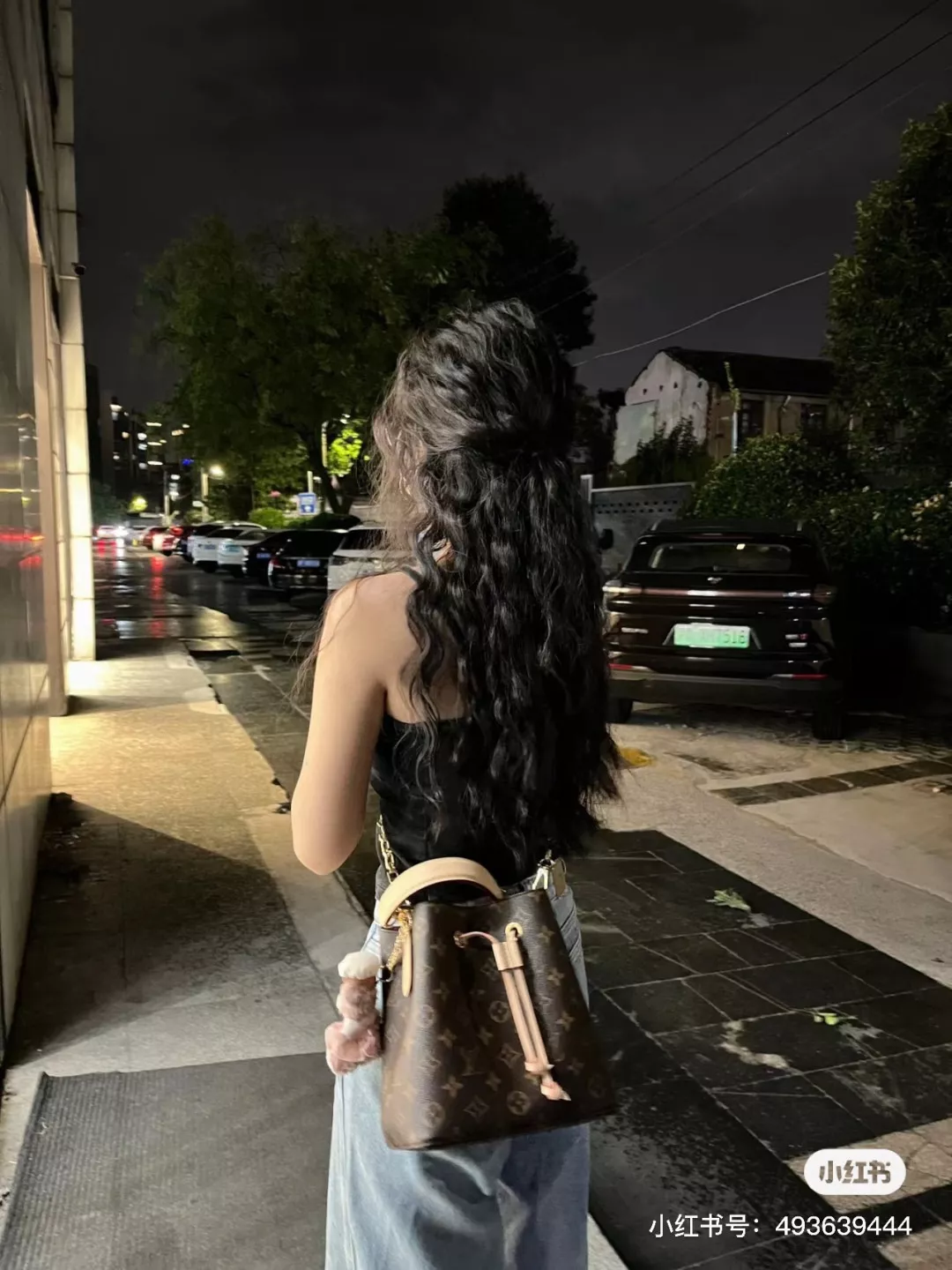 루이비통 모노그램 드로스트링 핸들 버킷백 상세 이미지 16