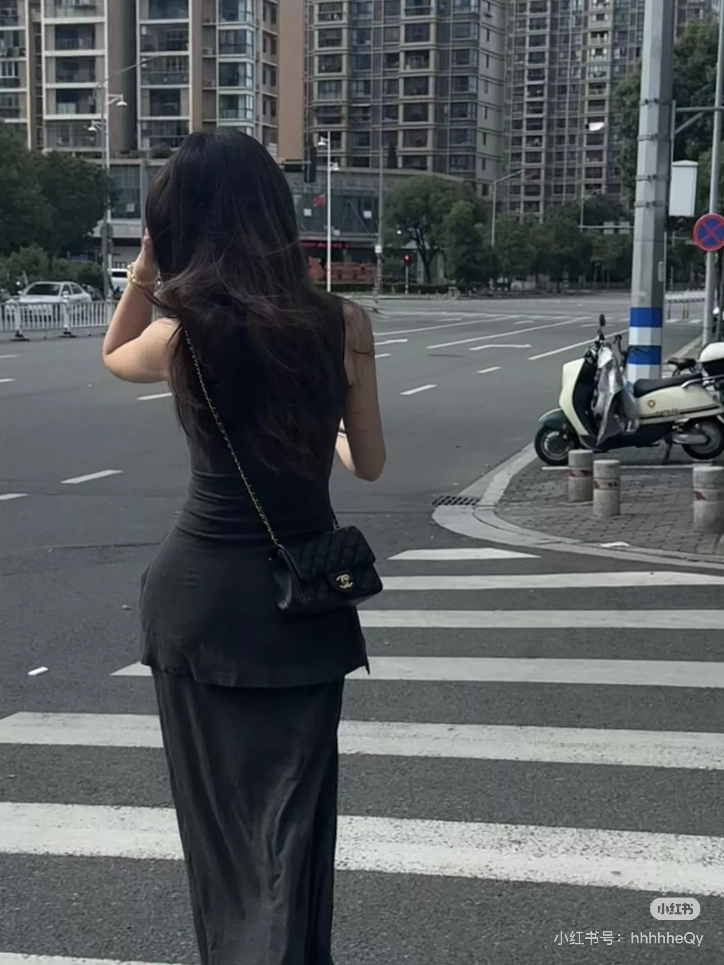 샤넬 퀼팅 골드 볼 길이 조절 체인 보스턴백 상세 이미지 23