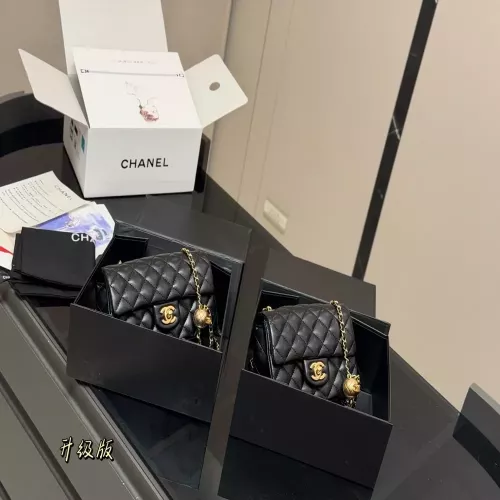 샤넬 퀼팅 골드 볼 길이 조절 체인 보스턴백