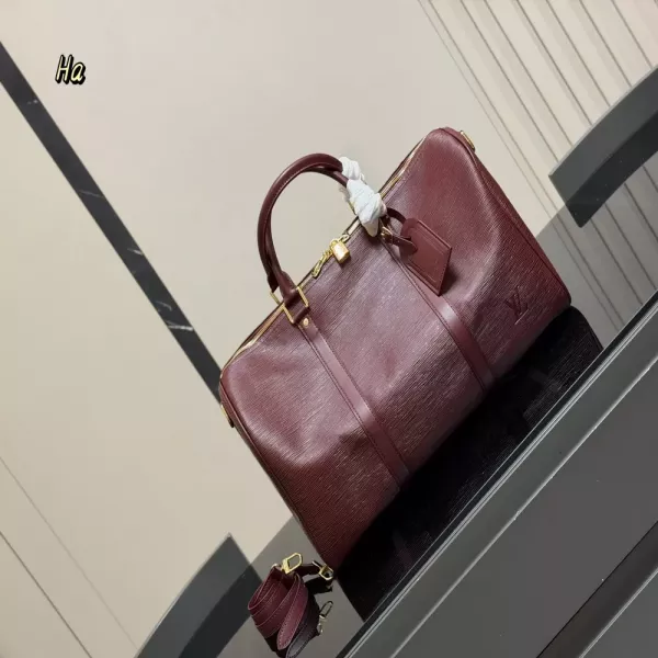 루이비통 물결 무늬 더블 핸들 여행용 보스턴백