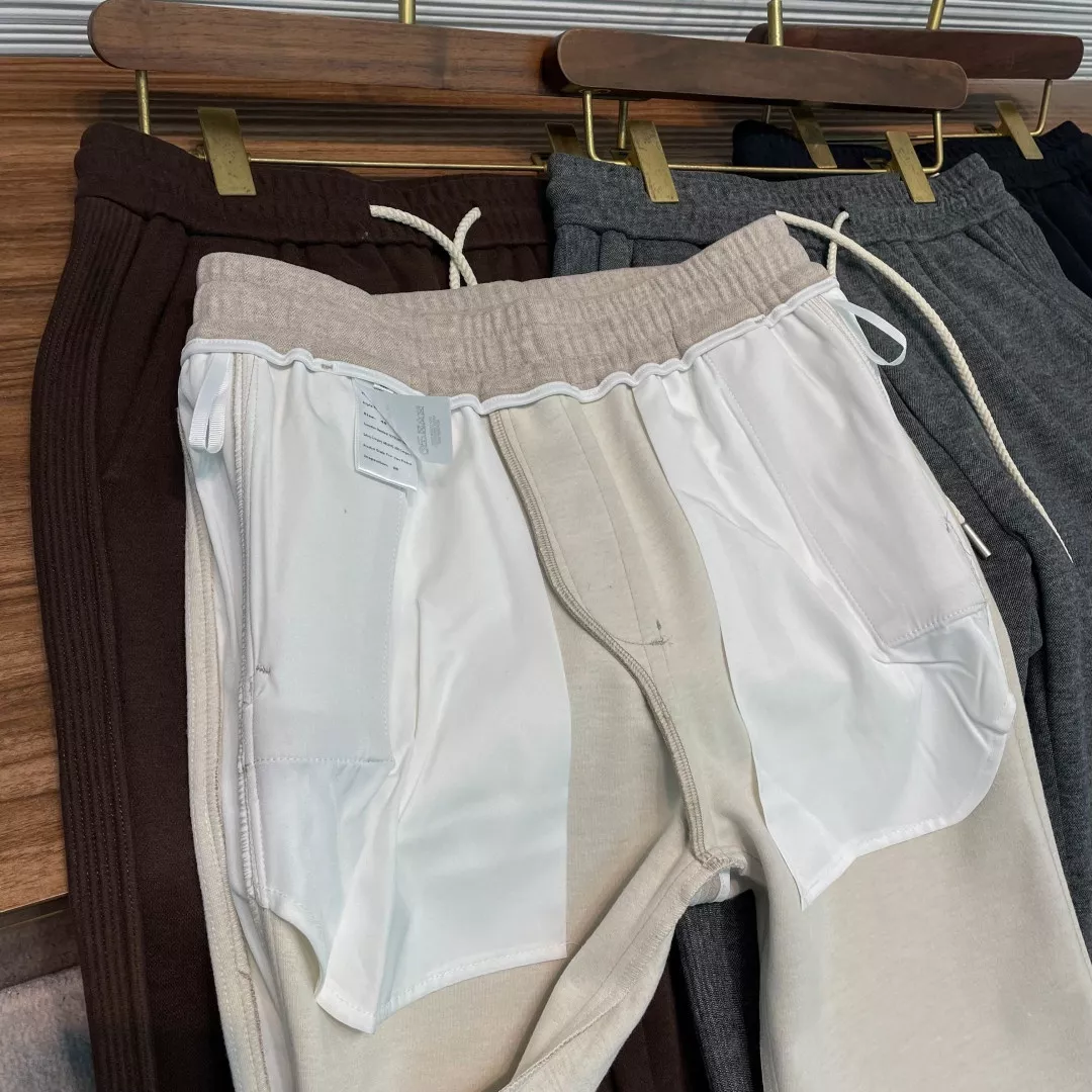 브루넬로쿠치넬리 문장 자수 울 혼방 남녀공용 상하의 세트 상세 이미지 25