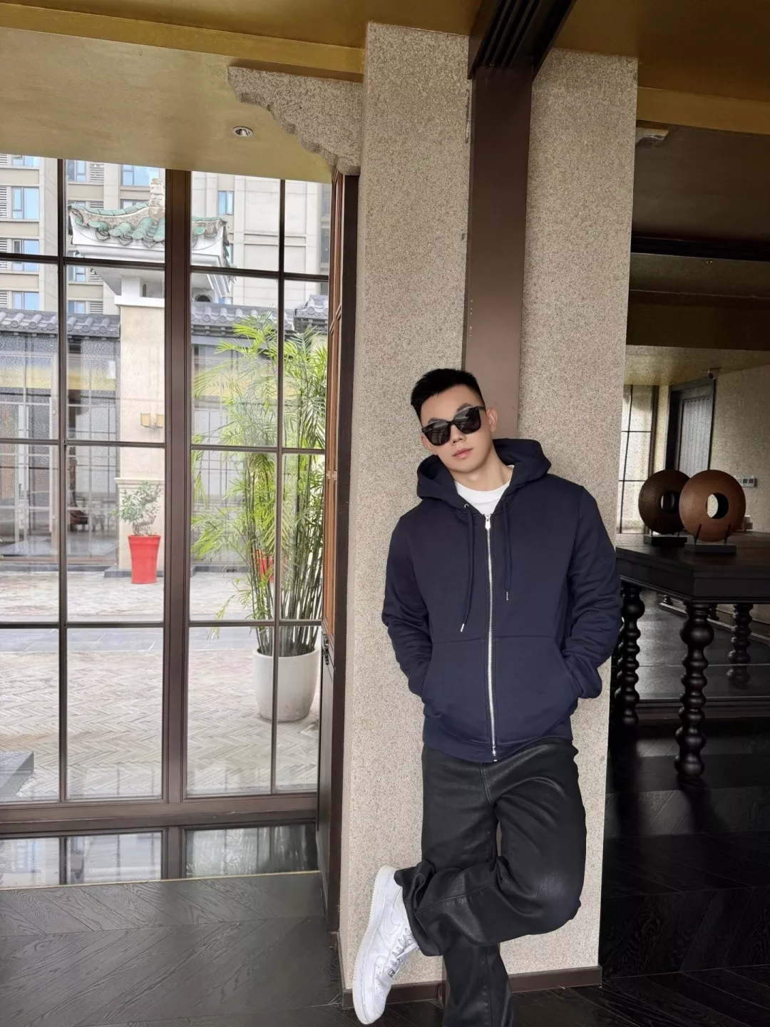 에르메스 승마 모티프 기모 남녀공용 후드 재킷 상세 이미지 25