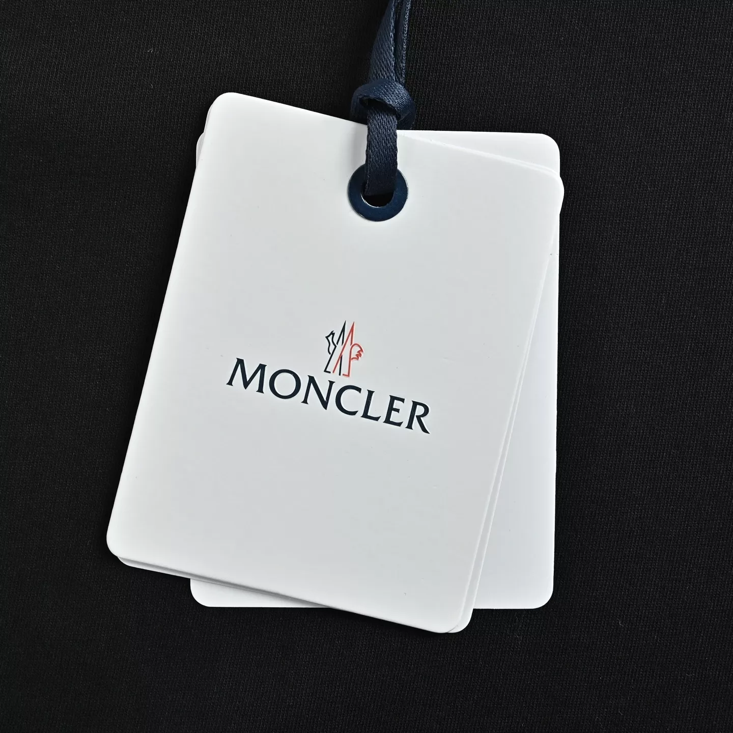 몽클레어 순면 실리콘 배지 남녀공용 긴소매 티셔츠 상세 이미지 7