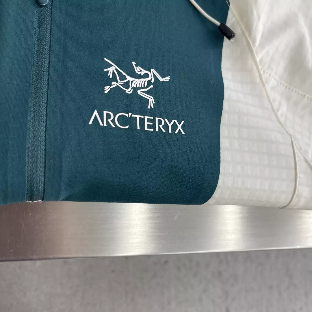아크테릭스 격자 원단 배색 남녀공용 후드 재킷 상세 이미지 5