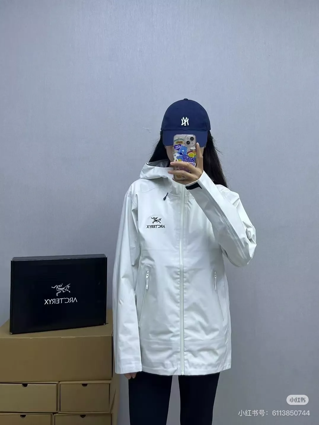 아크테릭스 다운 내피 결합 남녀공용 후드 재킷 상세 이미지 57