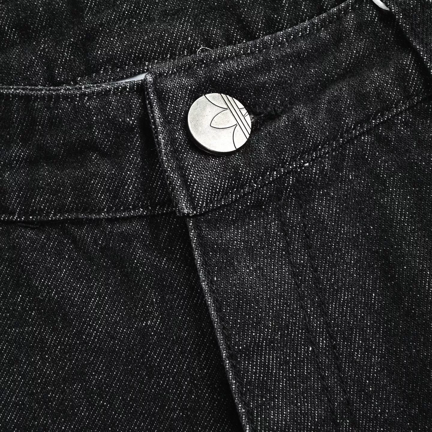 아디다스 사이드 삼선 와이드 남녀공용 데님 팬츠 상세 이미지 11