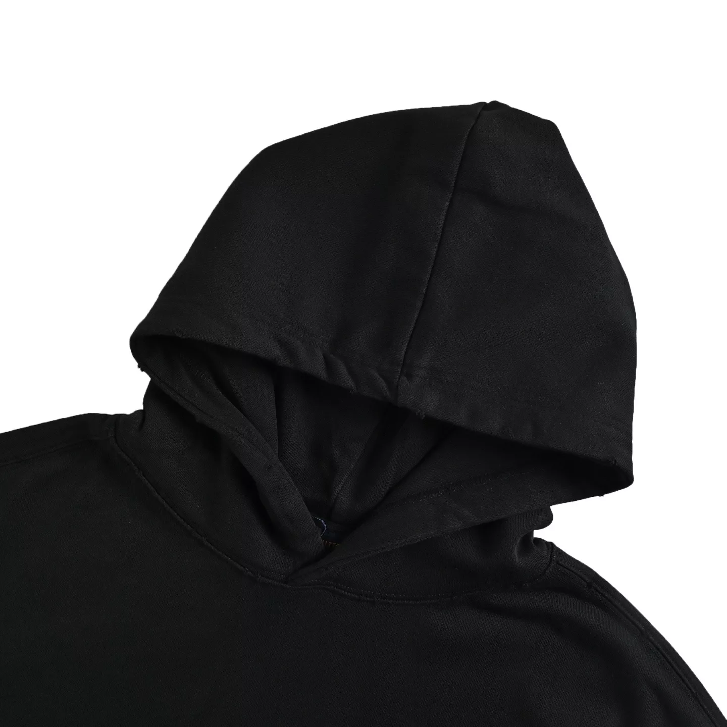 루이비통 자수 로고 루즈핏 남녀공용 후드 티셔츠 상세 이미지 4
