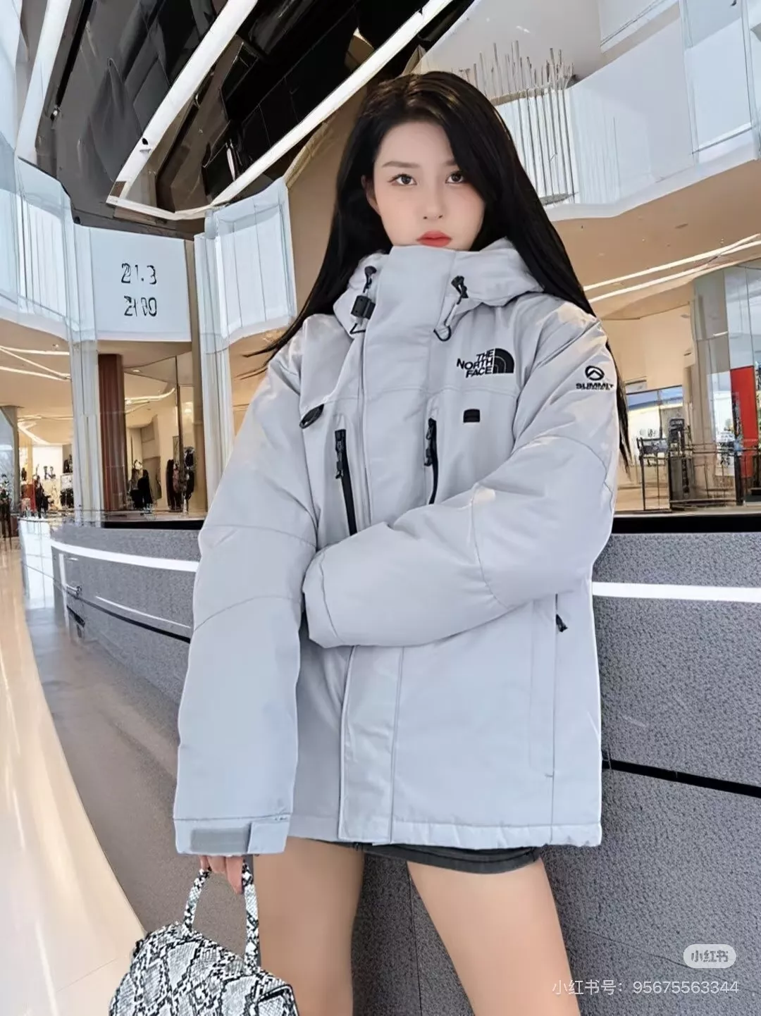 노스페이스 탈착 내피 후드형 남녀공용 쇼트 패딩 상세 이미지 63