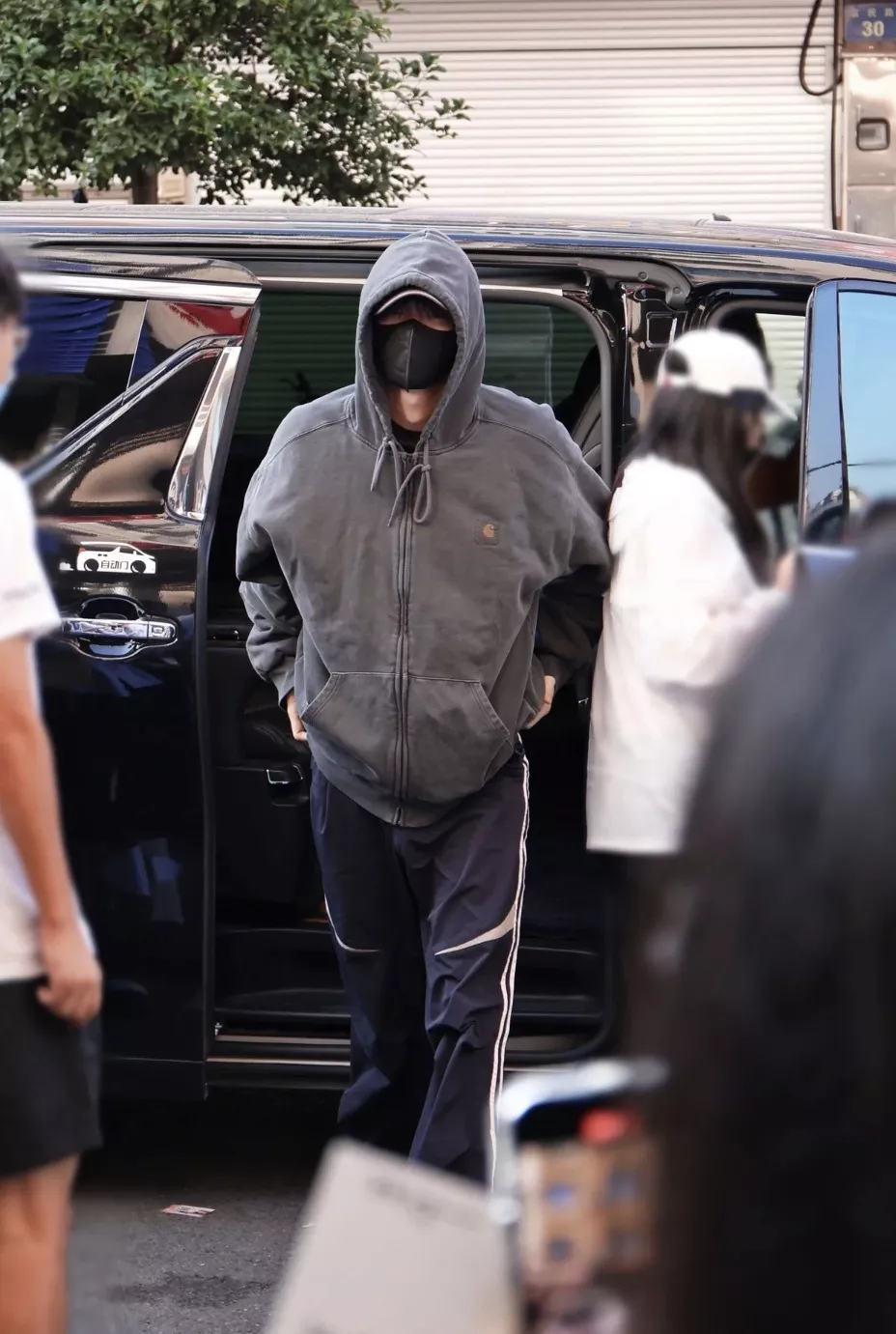 칼하트 워싱 테리 집업 남녀공용 후드 재킷 상세 이미지 25