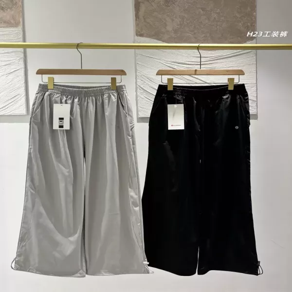 룰루레몬 밴딩 와이드 여성용 트레이닝 팬츠