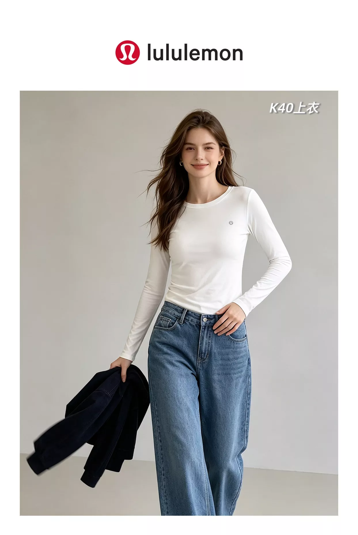 룰루레몬 라운드넥 2장 구성 여성용 긴소매 티셔츠 상세 이미지 22