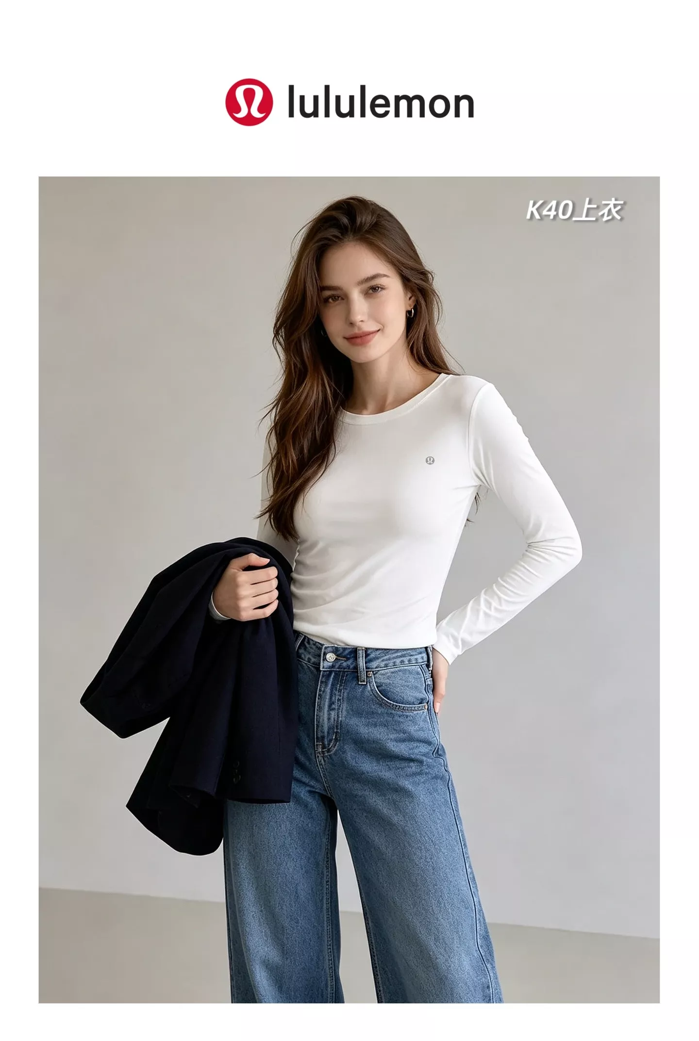 룰루레몬 라운드넥 2장 구성 여성용 긴소매 티셔츠 상세 이미지 23