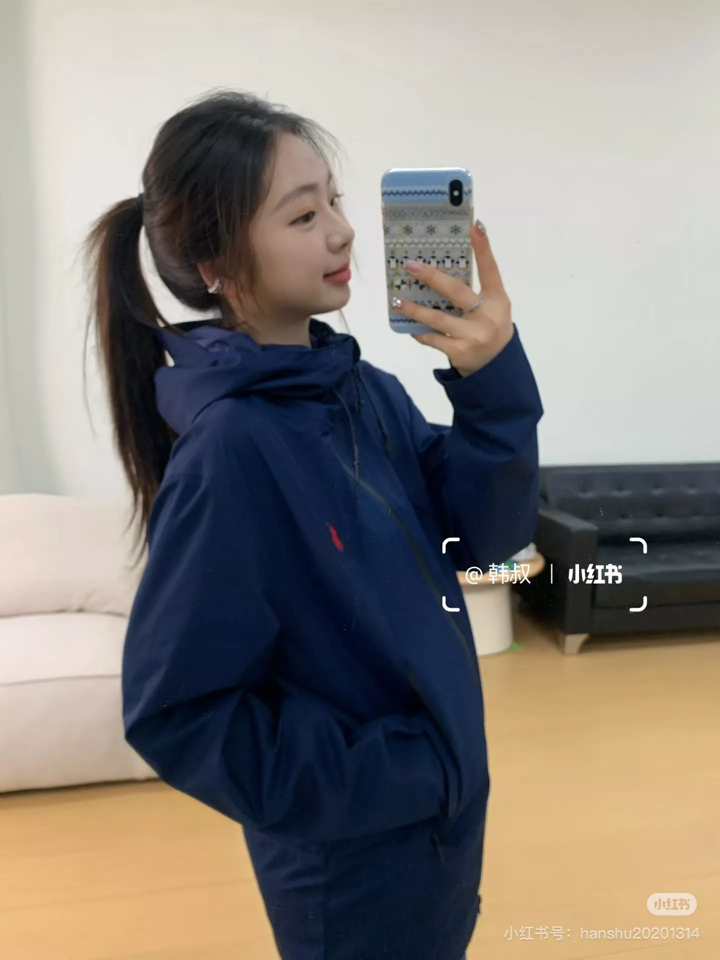 랄프로렌 자수 투웨이 집업 남녀공용 후드 재킷 상세 이미지 24