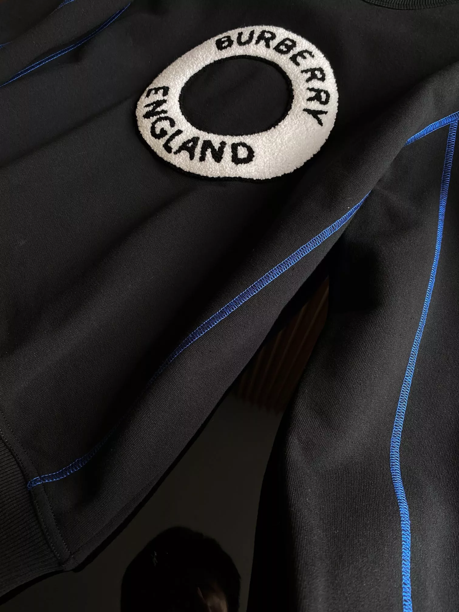 버버리 레터링 기모 남녀공용 상하의 세트 상세 이미지 18
