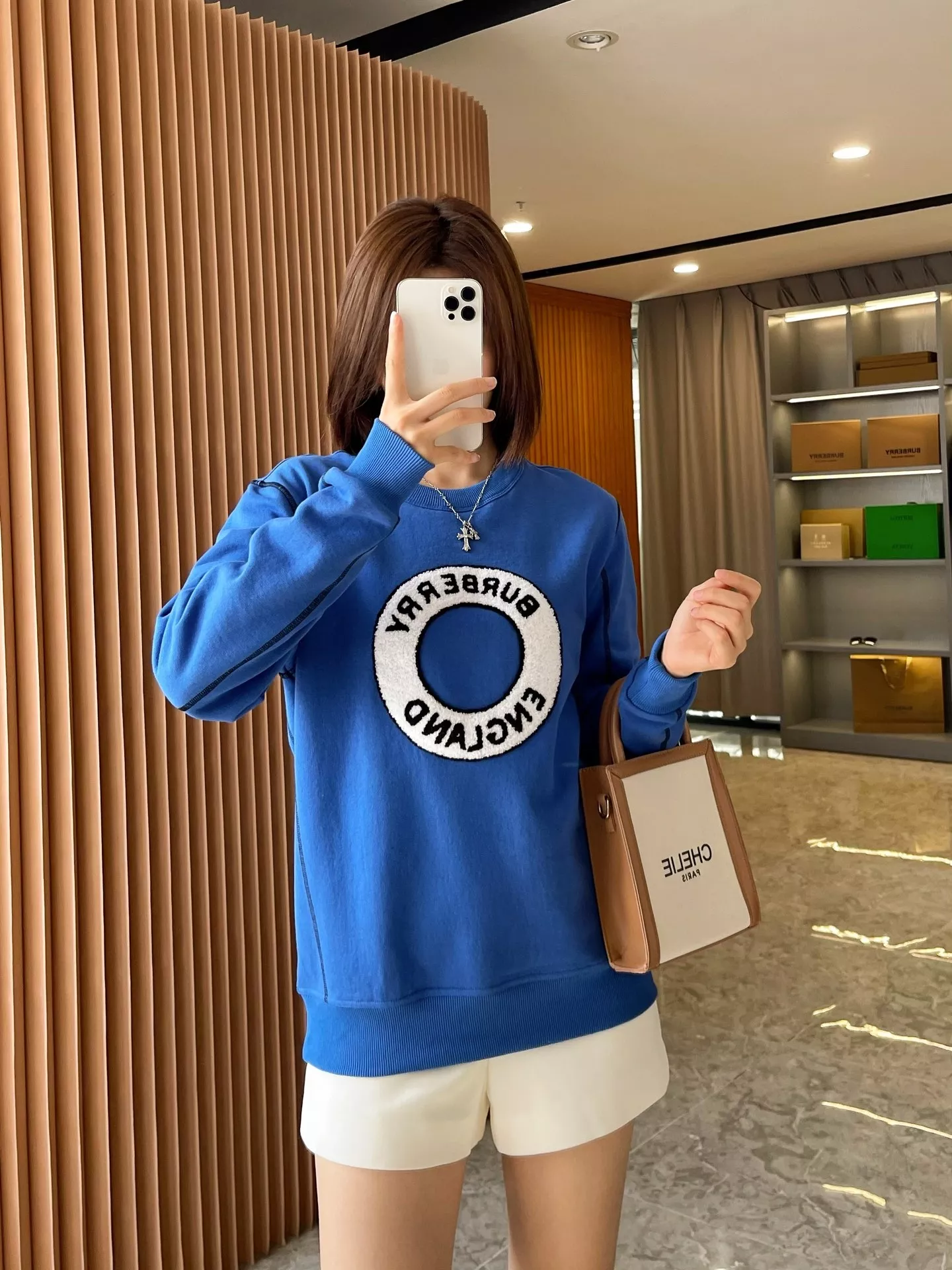 버버리 레터링 기모 남녀공용 상하의 세트 상세 이미지 71