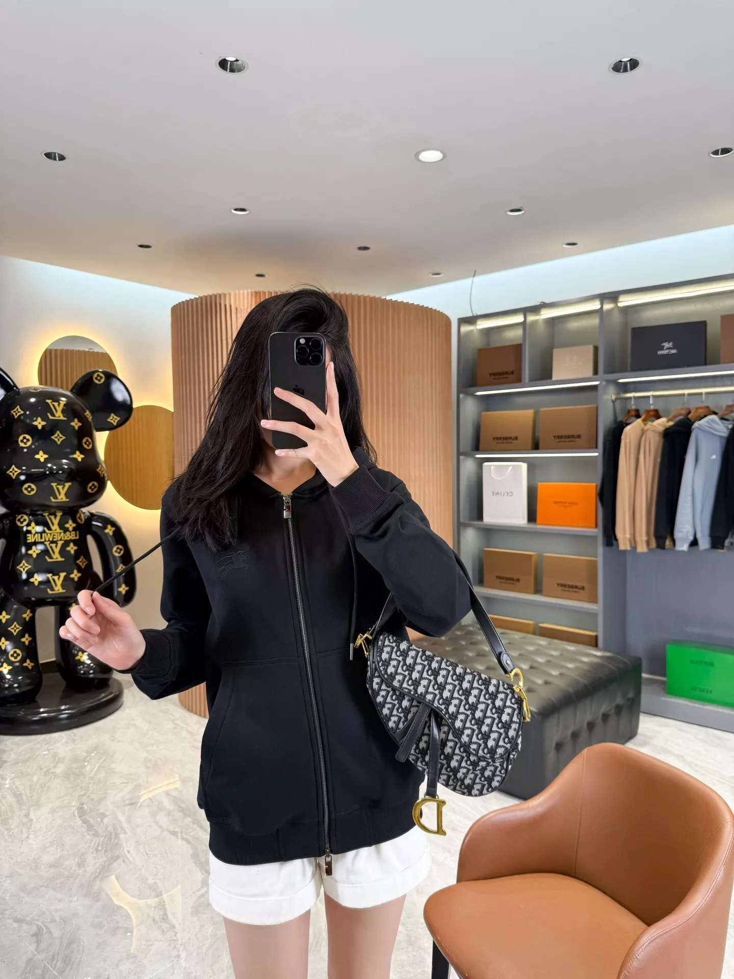 버버리 기사 문양 기모 남녀공용 상하의 세트 상세 이미지 47