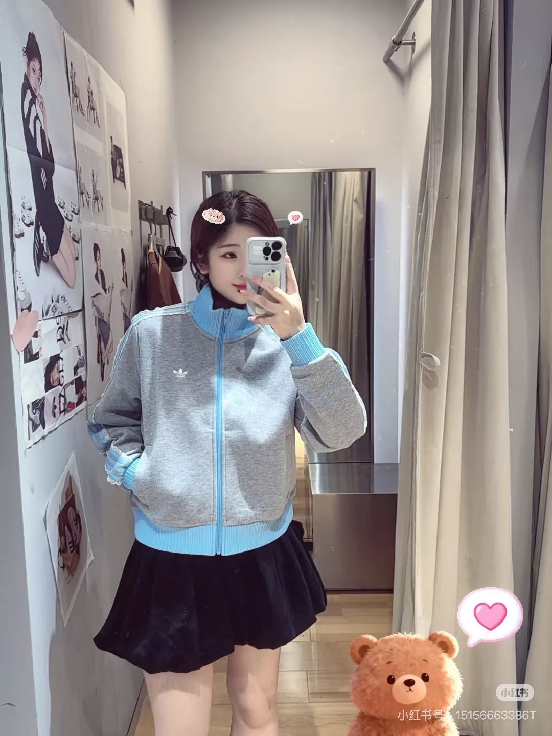 아디다스 레이스 스탠드넥 여성용 집업 재킷 상세 이미지 10