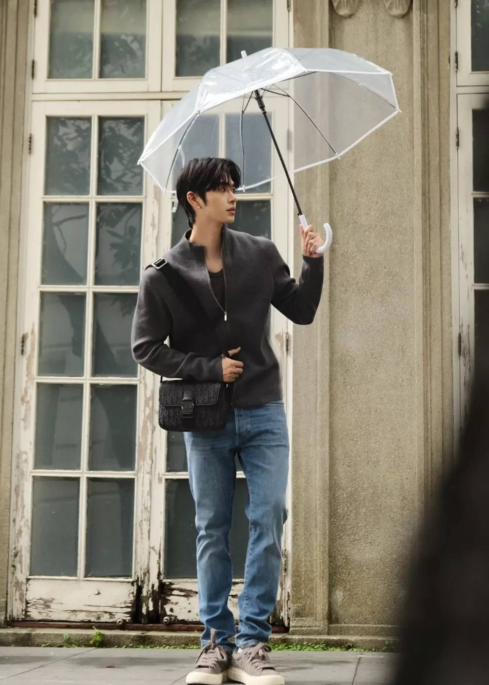 디올 입체 자수 울 집업 남녀공용 니트 재킷 상세 이미지 41