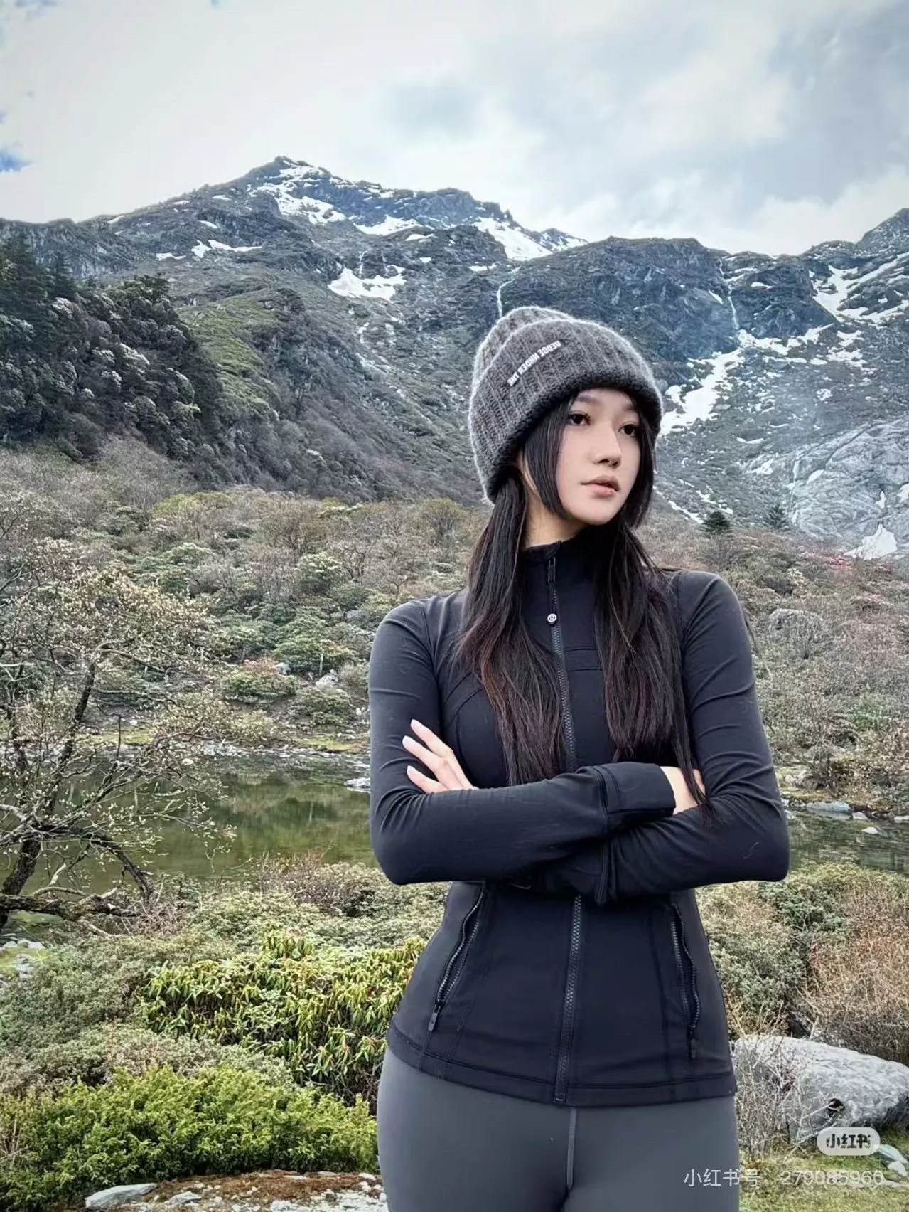 룰루레몬 골지 크롭 슬림 여성용 집업 재킷 상세 이미지 27