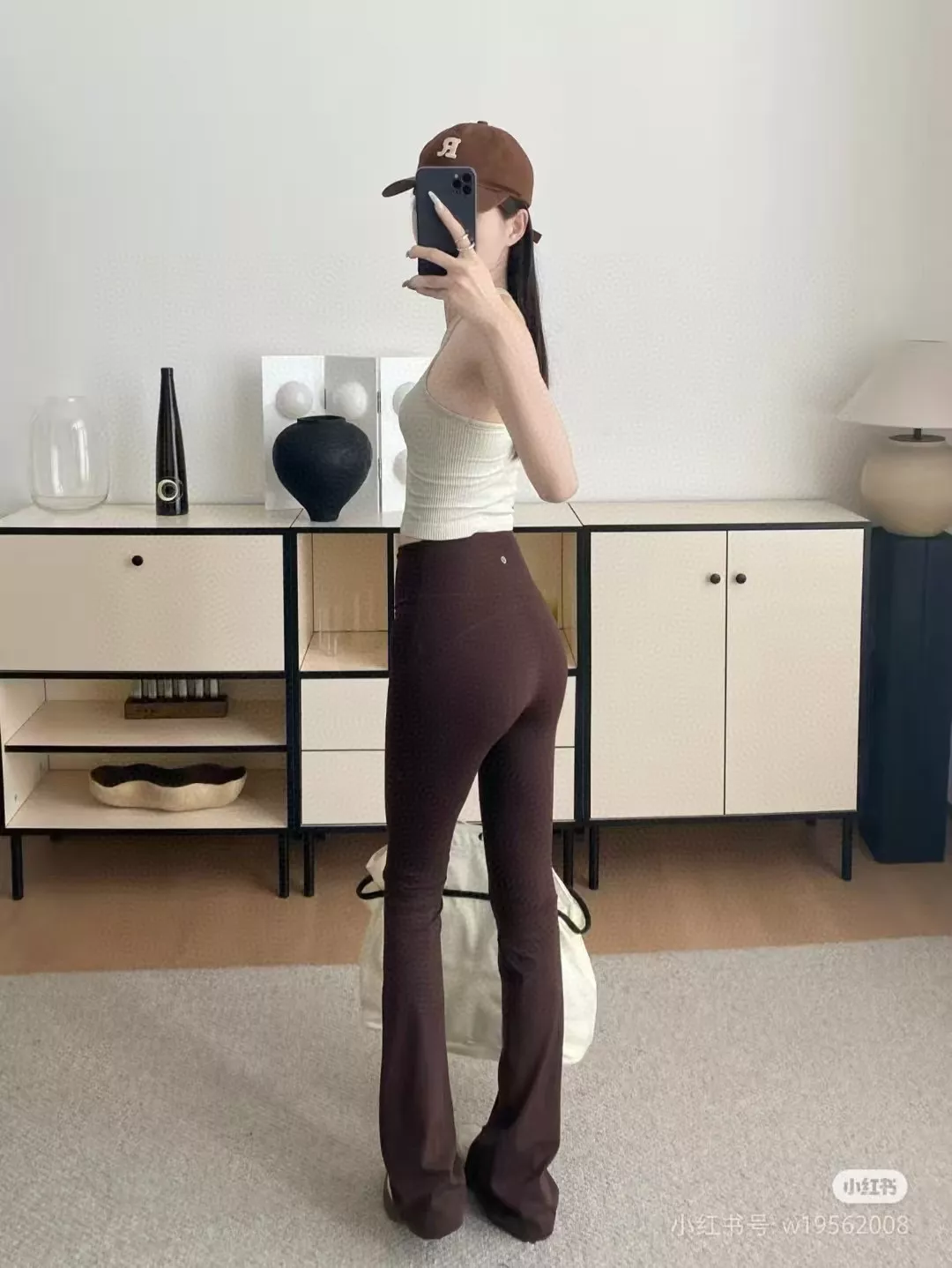 룰루레몬 초고허리 플레어 여성용 트레이닝 팬츠 상세 이미지 26