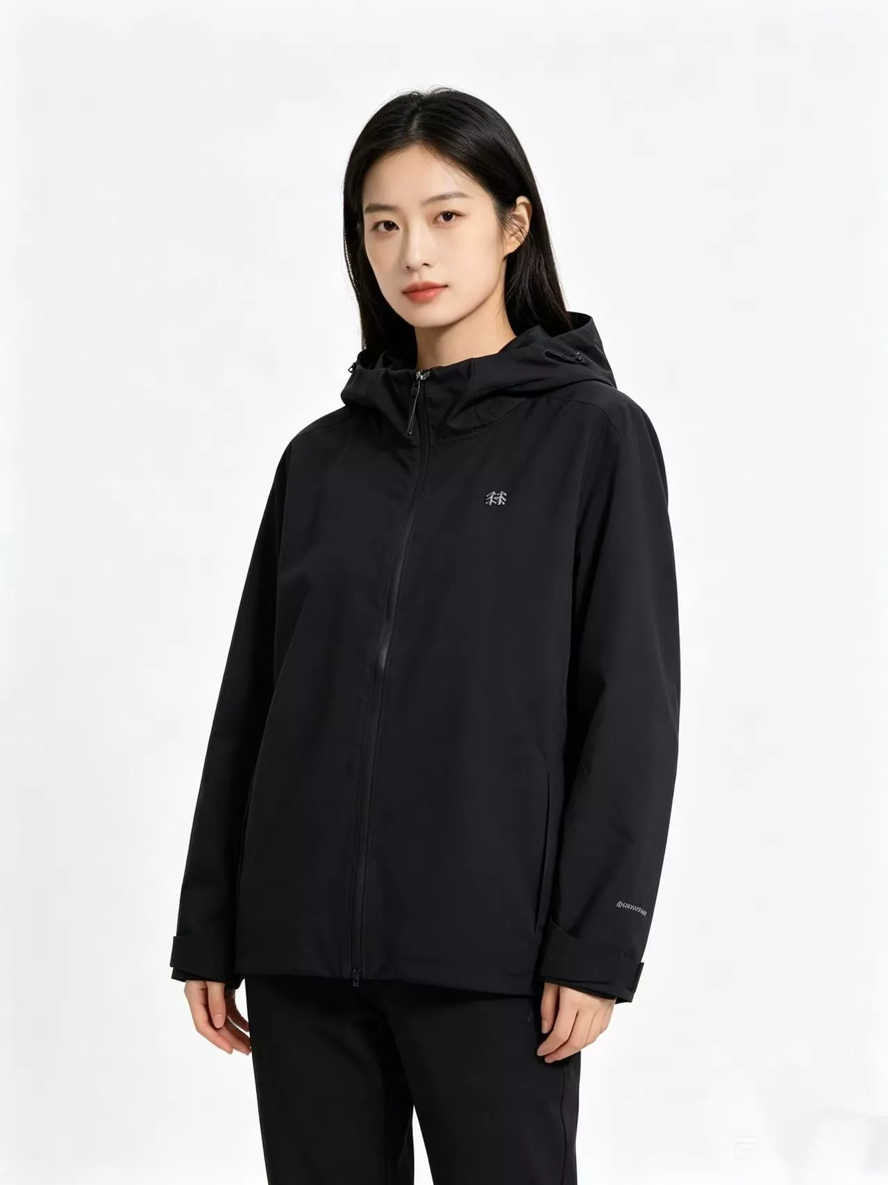코오롱스포츠 3레이어 방수 남녀공용 후드 재킷 상세 이미지 26