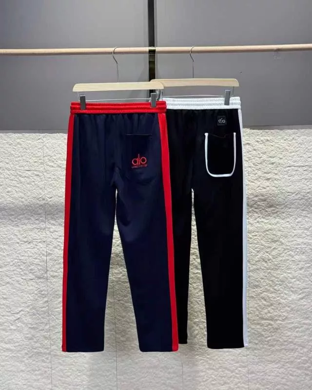 알로요가 측면 배색 남녀공용 트레이닝 팬츠 상세 이미지 2