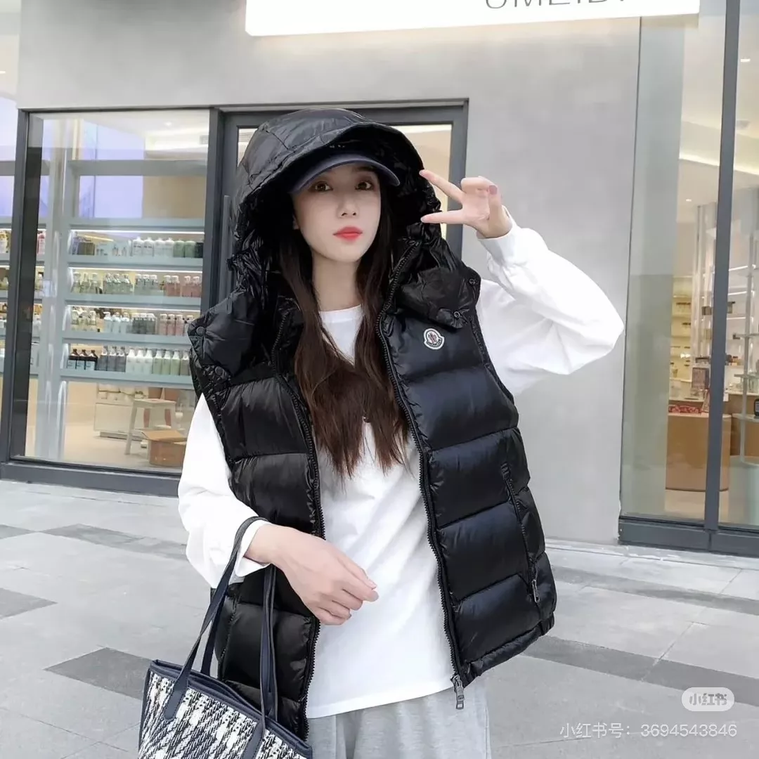 몽클레어 후드 다운 남녀공용 패딩 조끼 상세 이미지 21