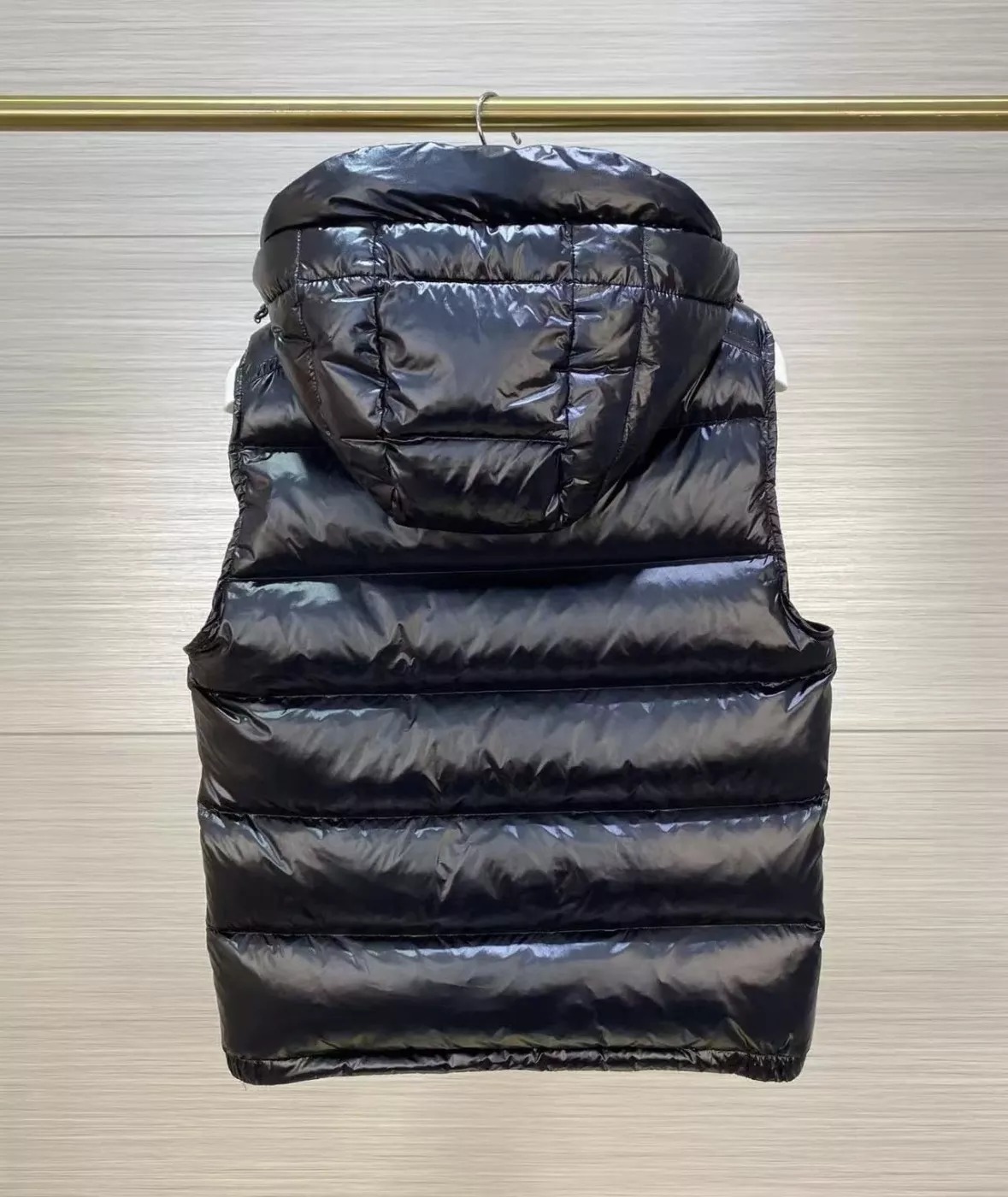 몽클레어 후드 다운 남녀공용 패딩 조끼 상세 이미지 5