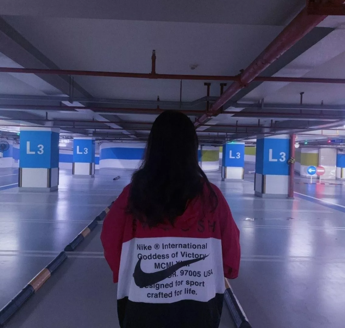나이키 배색 나일론 남녀공용 후드 재킷 상세 이미지 17