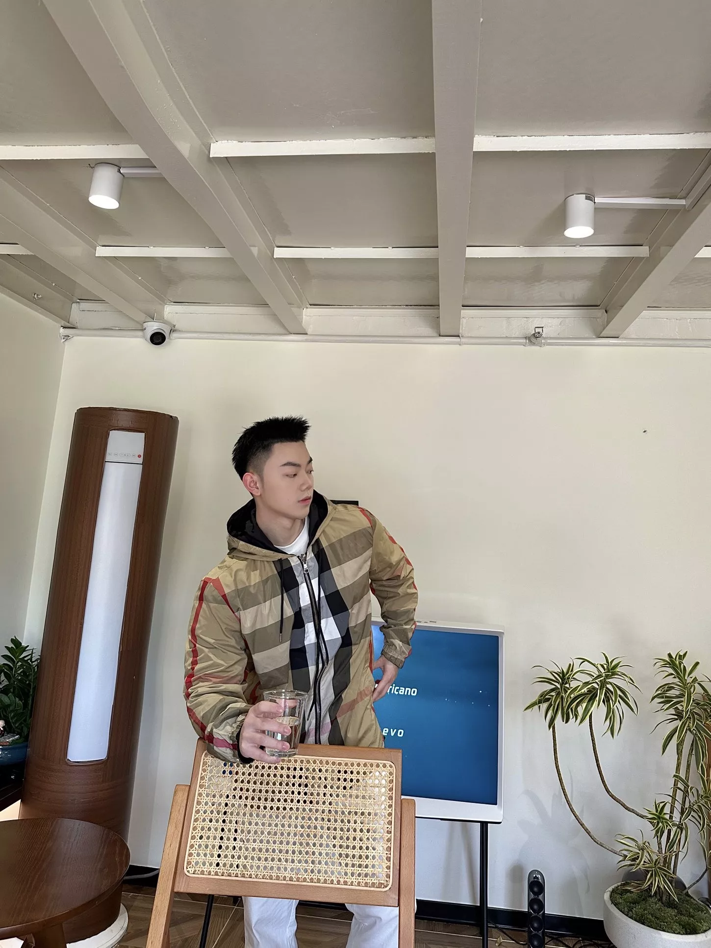 버버리 빅 체크 양면 남녀공용 후드 재킷 상세 이미지 13
