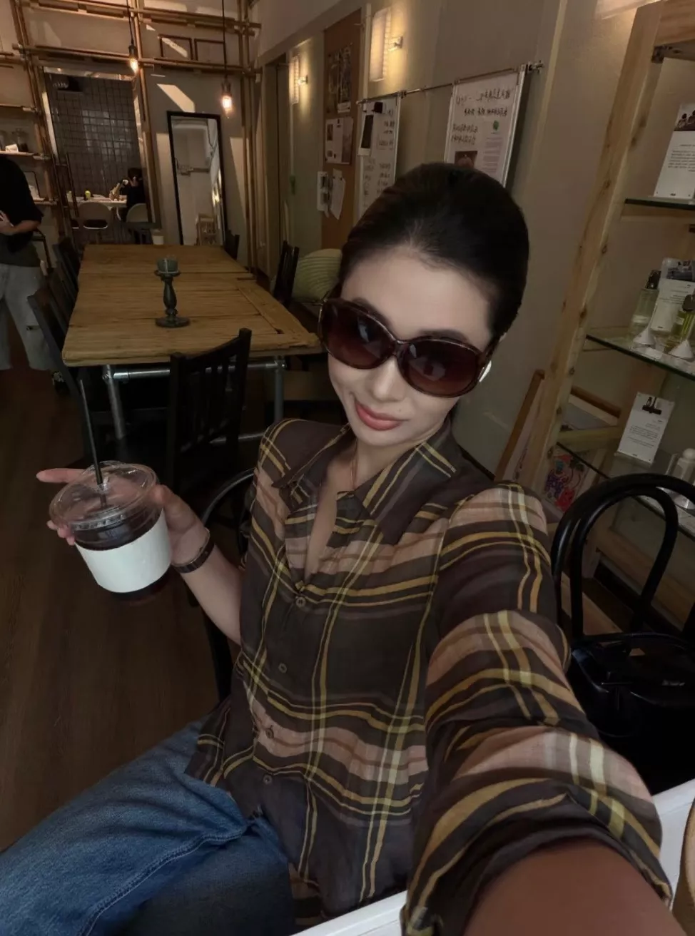 버버리 체크 텐셀 마 여성용 긴소매 셔츠 상세 이미지 22