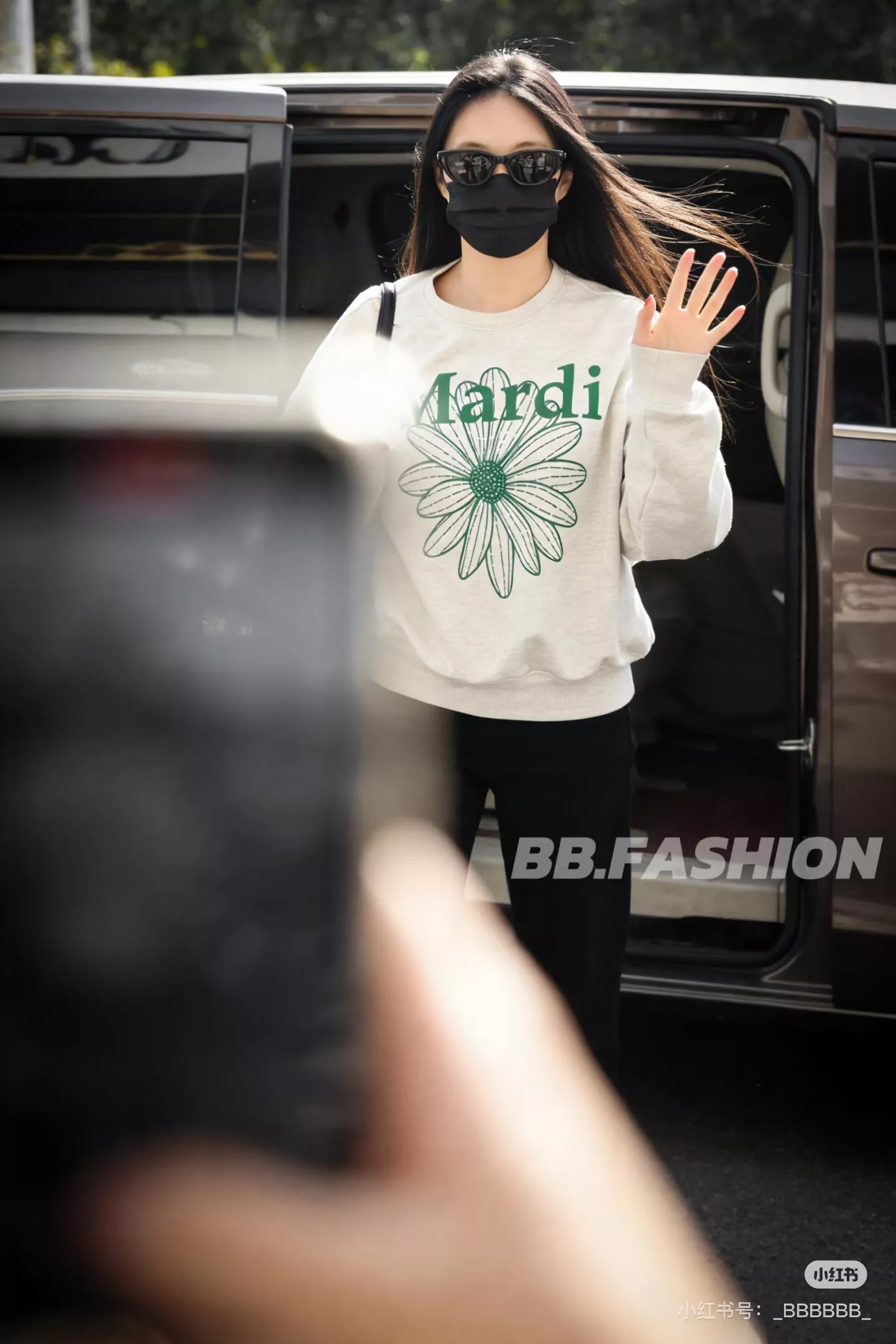 마르디 데이지 프린트 여성용 긴소매 티셔츠 상세 이미지 42